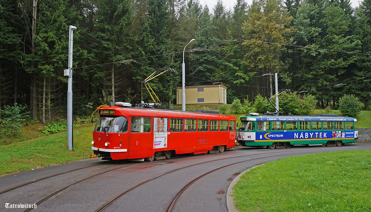 Liberec ― Jablonec nad Nisou, Tatra T3M.04 N°. 53