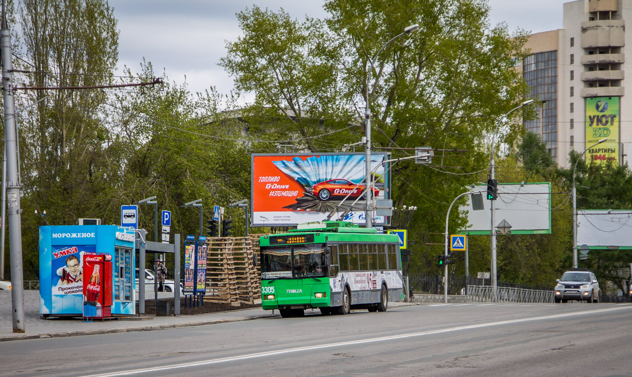 Nowosybirsk, Trolza-5275.05 “Optima” Nr 3305