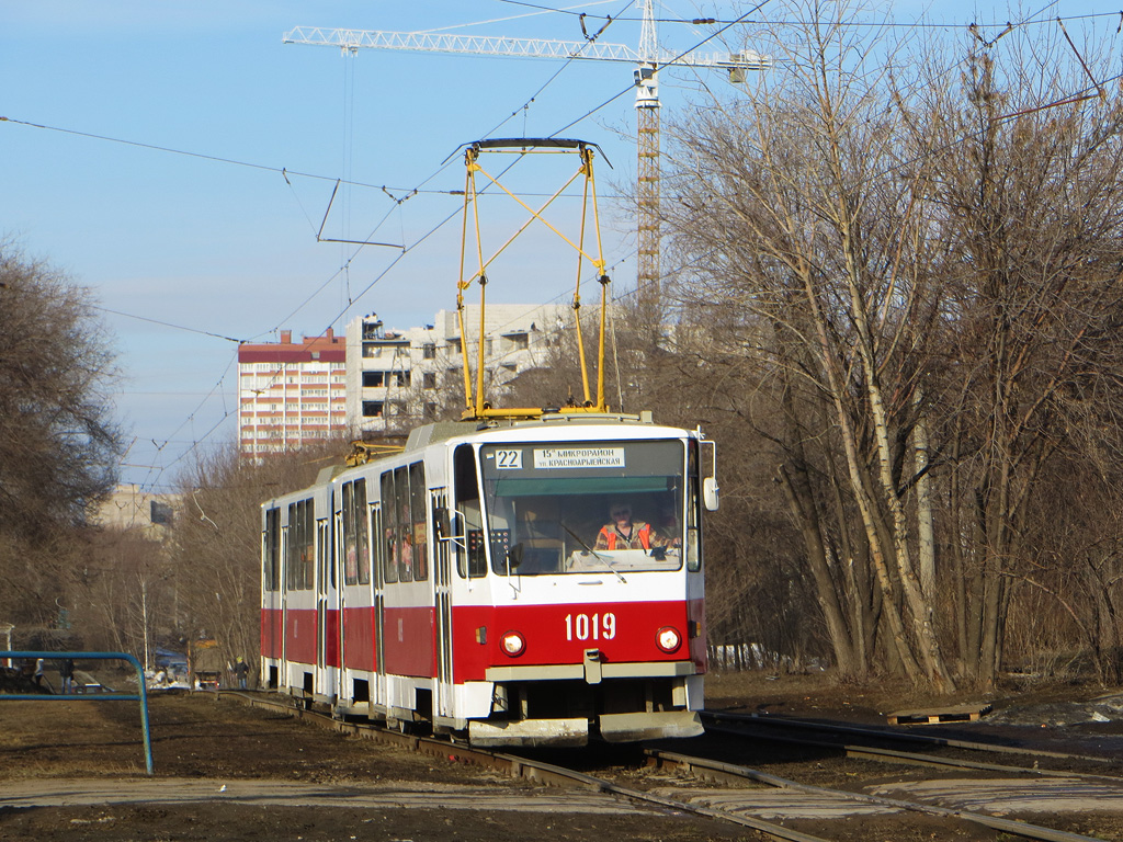 Самара, Tatra T6B5SU № 1019