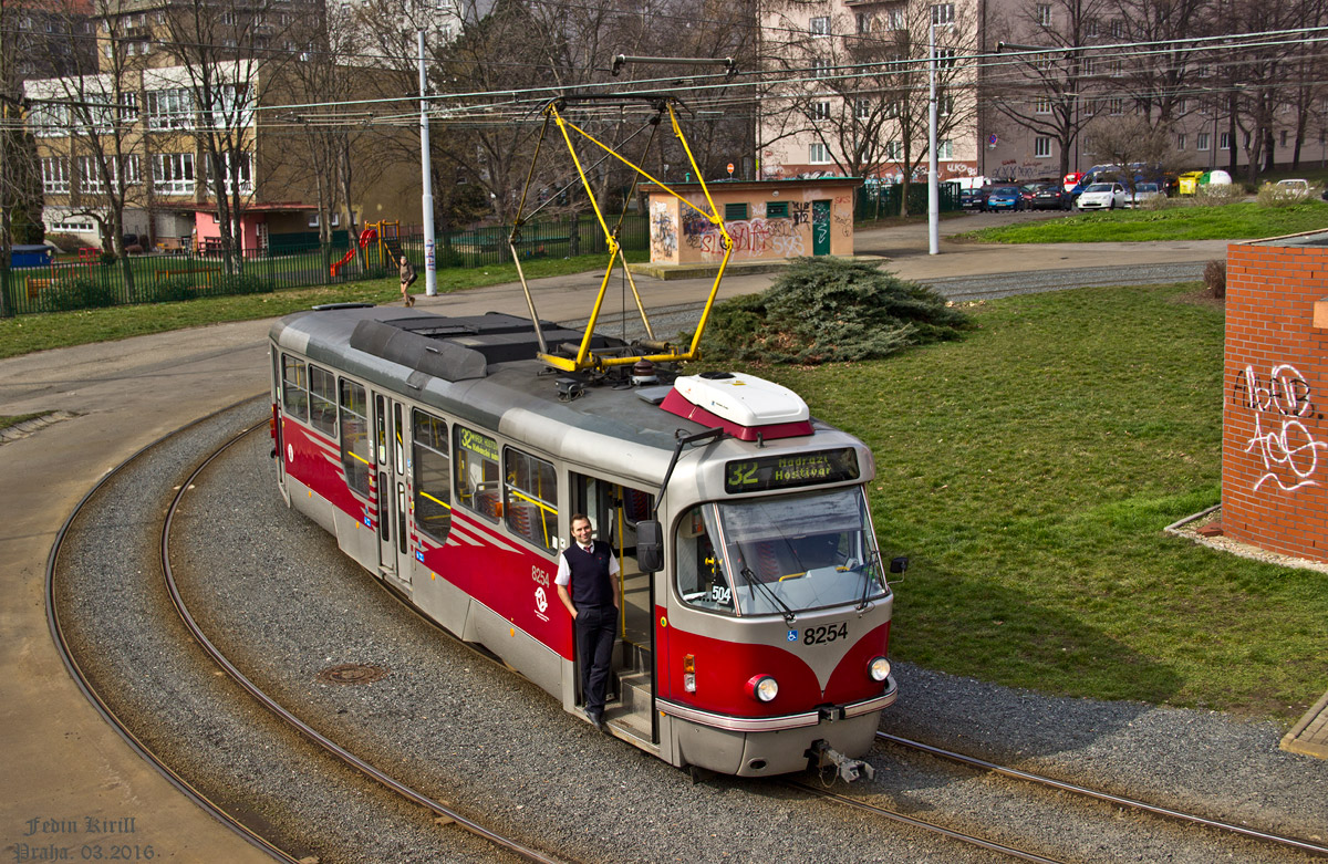Прага, Tatra T3R.PLF № 8254; Работники электротранспорта