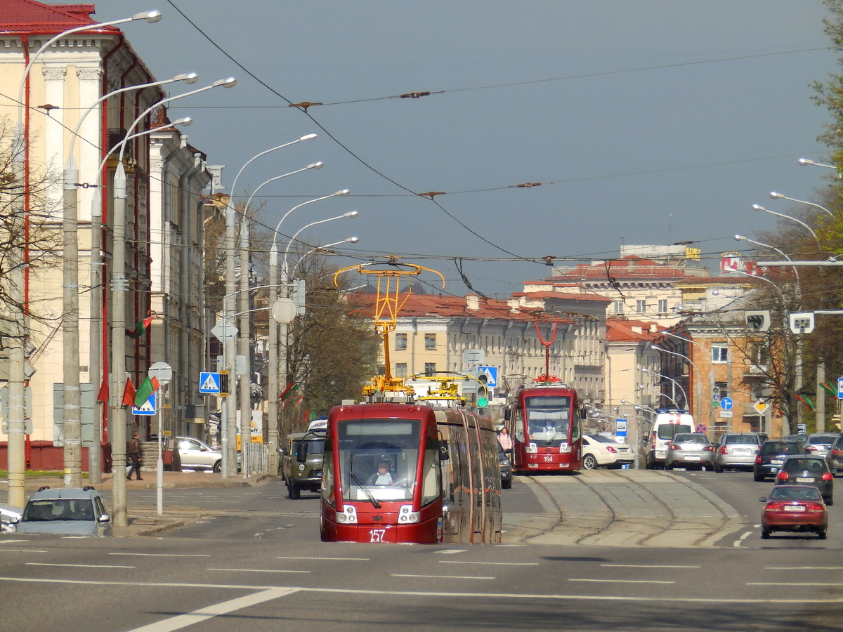 Minska, BKM 84300M № 157; Minska, BKM 84300M № 164
