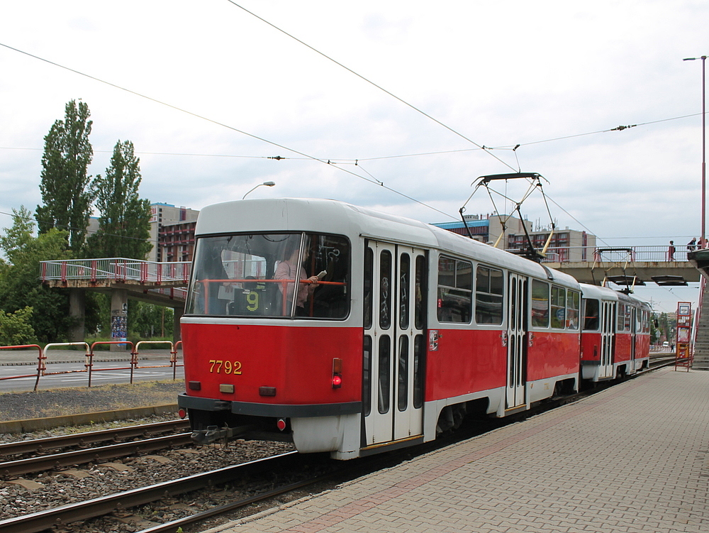 Братислава, Tatra T3P № 7792
