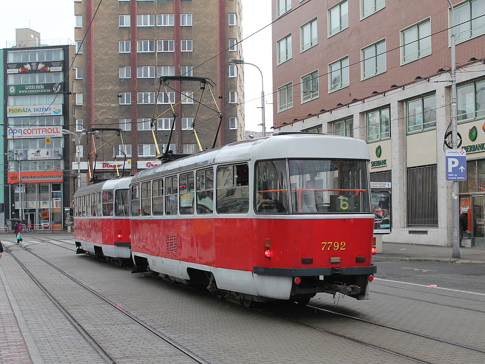 Братислава, Tatra T3P № 7792