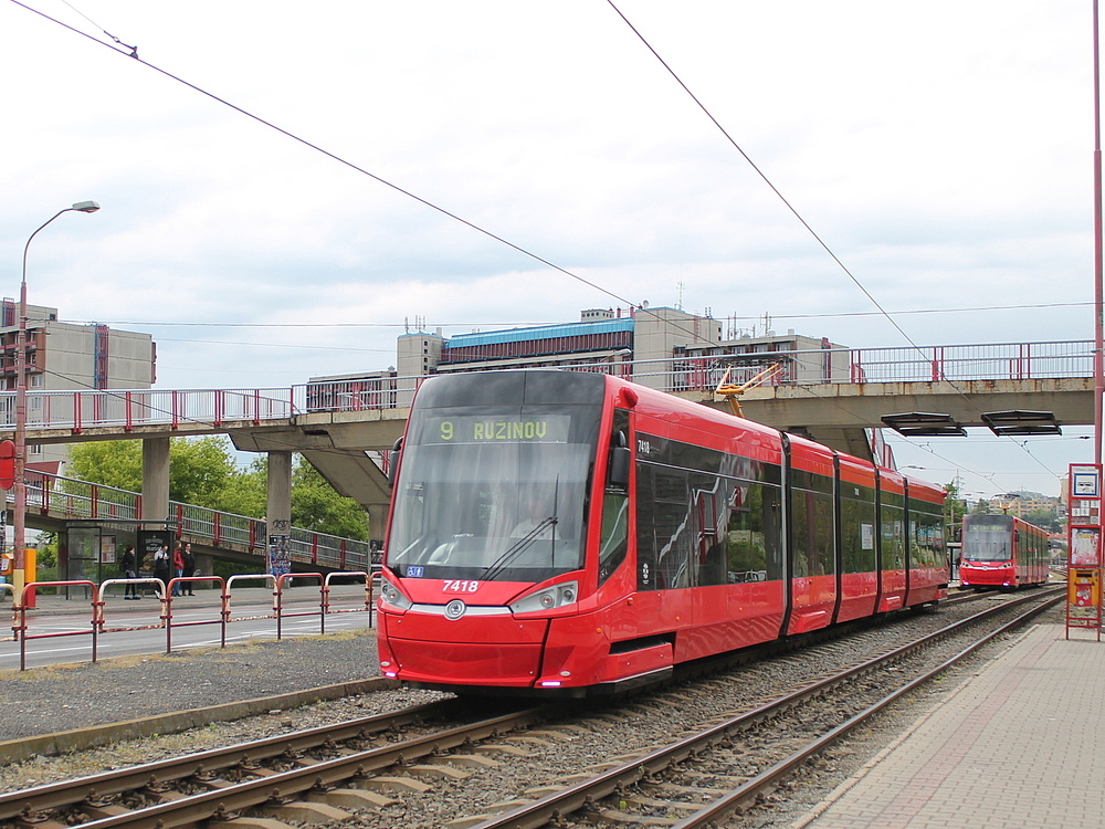 Братислава, Škoda 29T ForCity Plus № 7418
