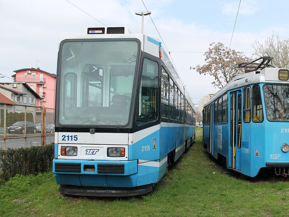 Zagrzeb, Končar TMK 2100 Nr 2115