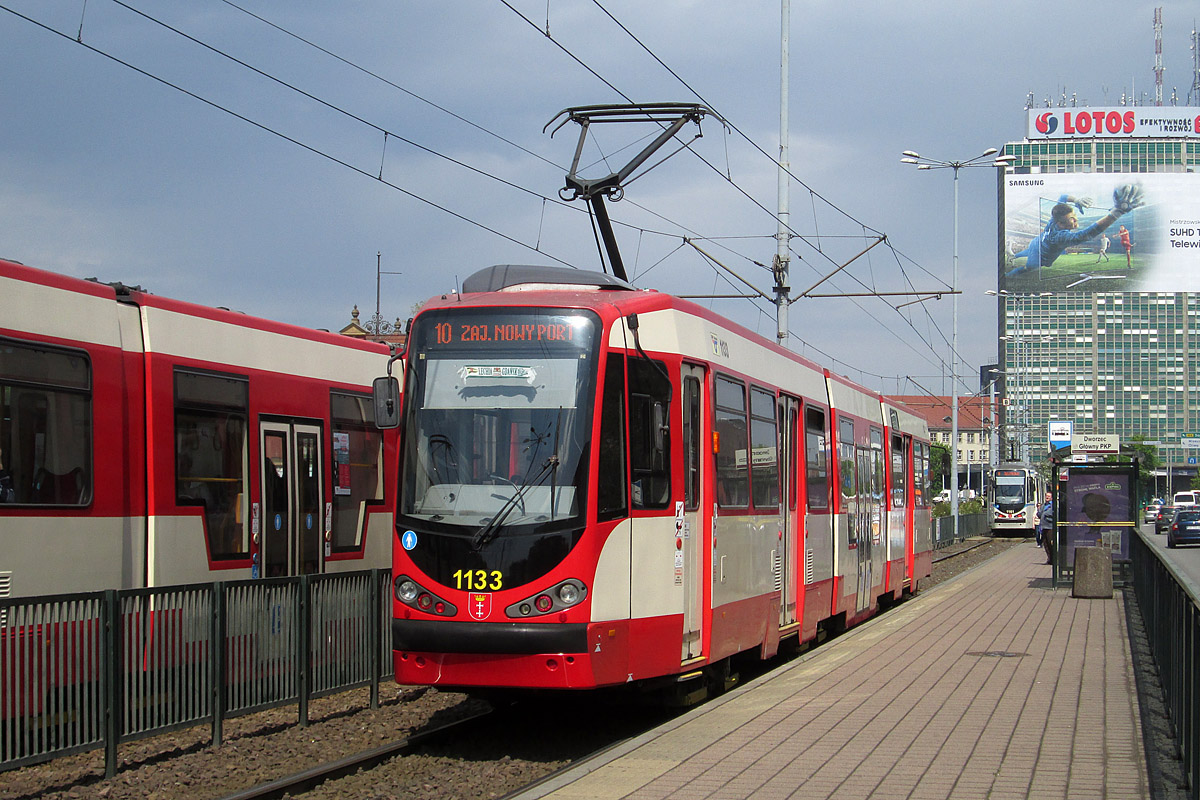 Гданьск, Duewag N8C-MF 01 № 1133