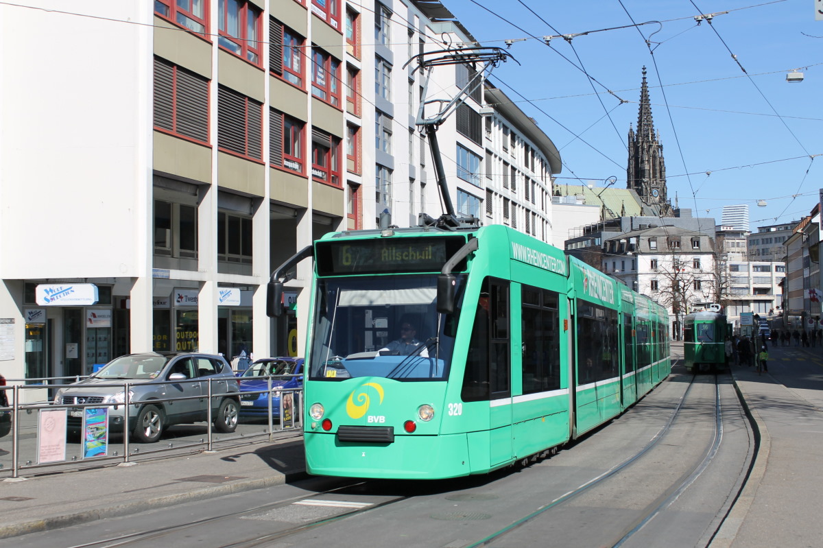 Базель, Siemens Combino № 320