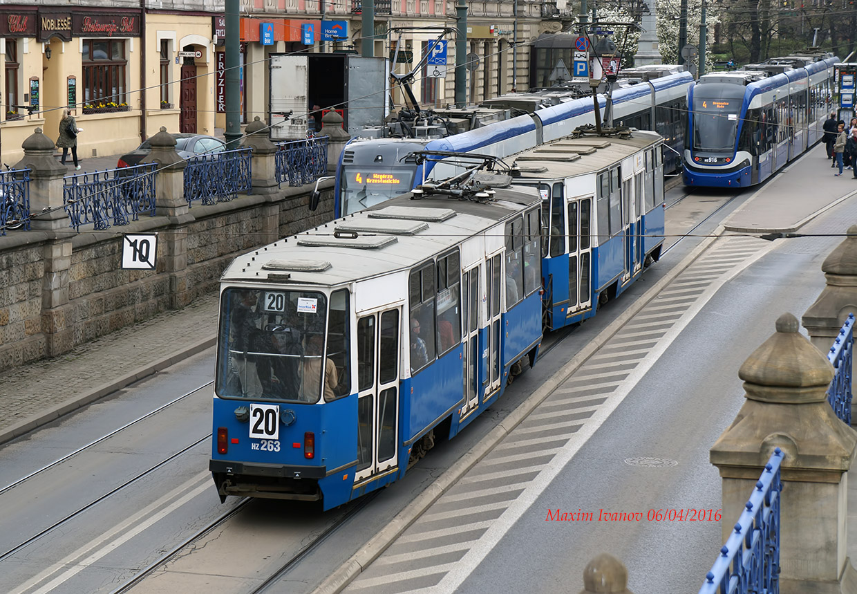 Краков, Konstal 105NaD № HZ263