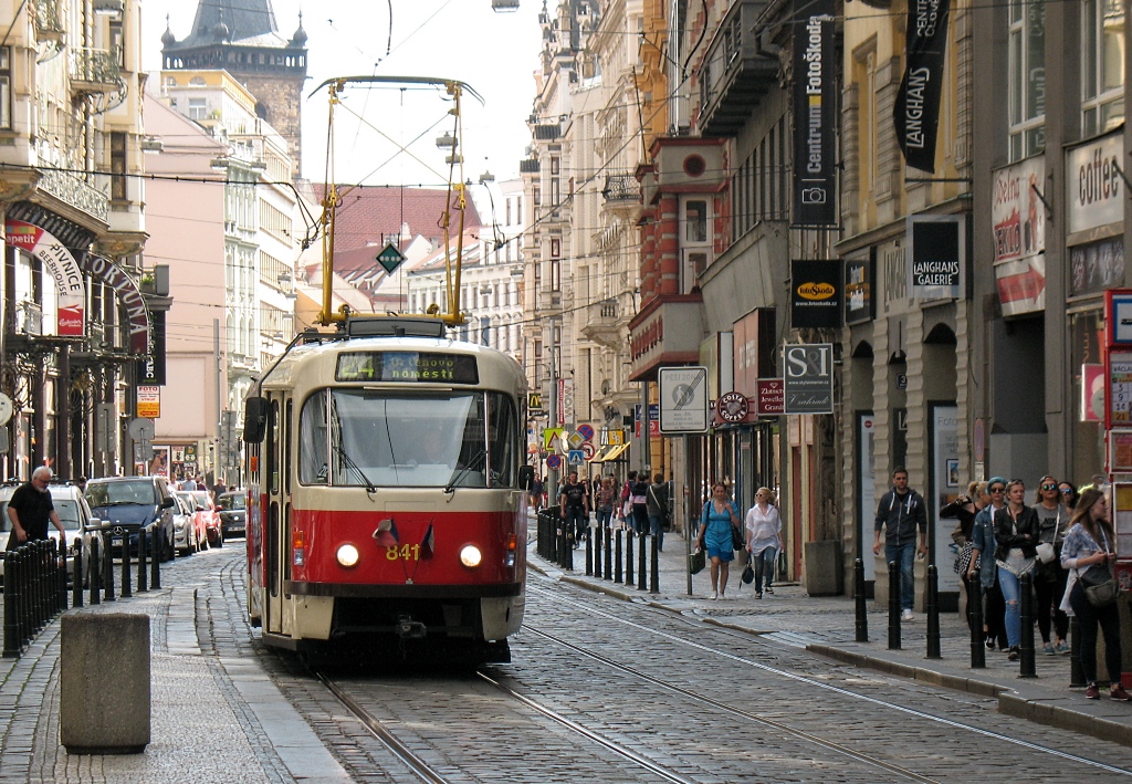 Прага, Tatra T3R.P № 8417