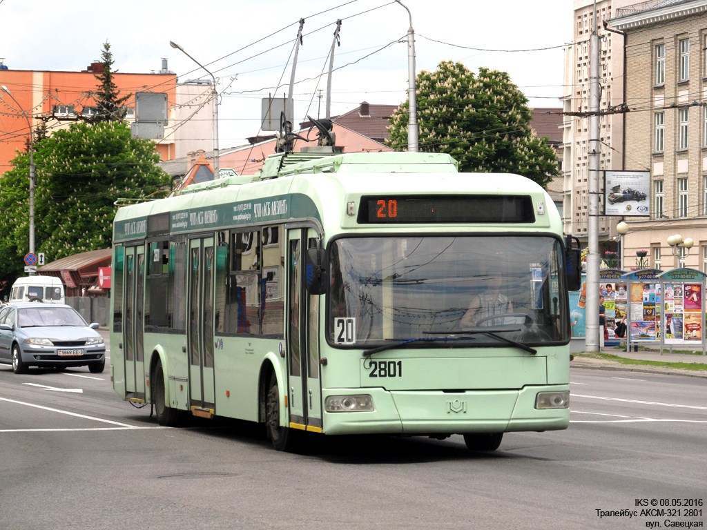 Гомель, БКМ 321 № 2801