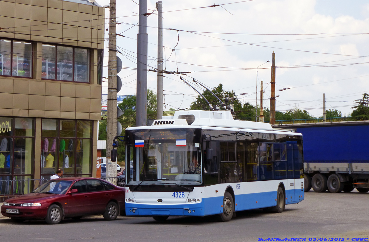 Крымский троллейбус, Богдан Т70110 № 4326