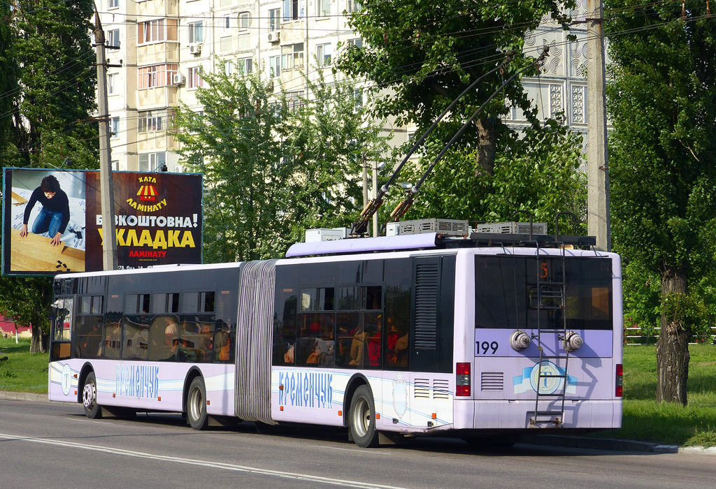 Кременчуг, ЛАЗ E301A1 № 199