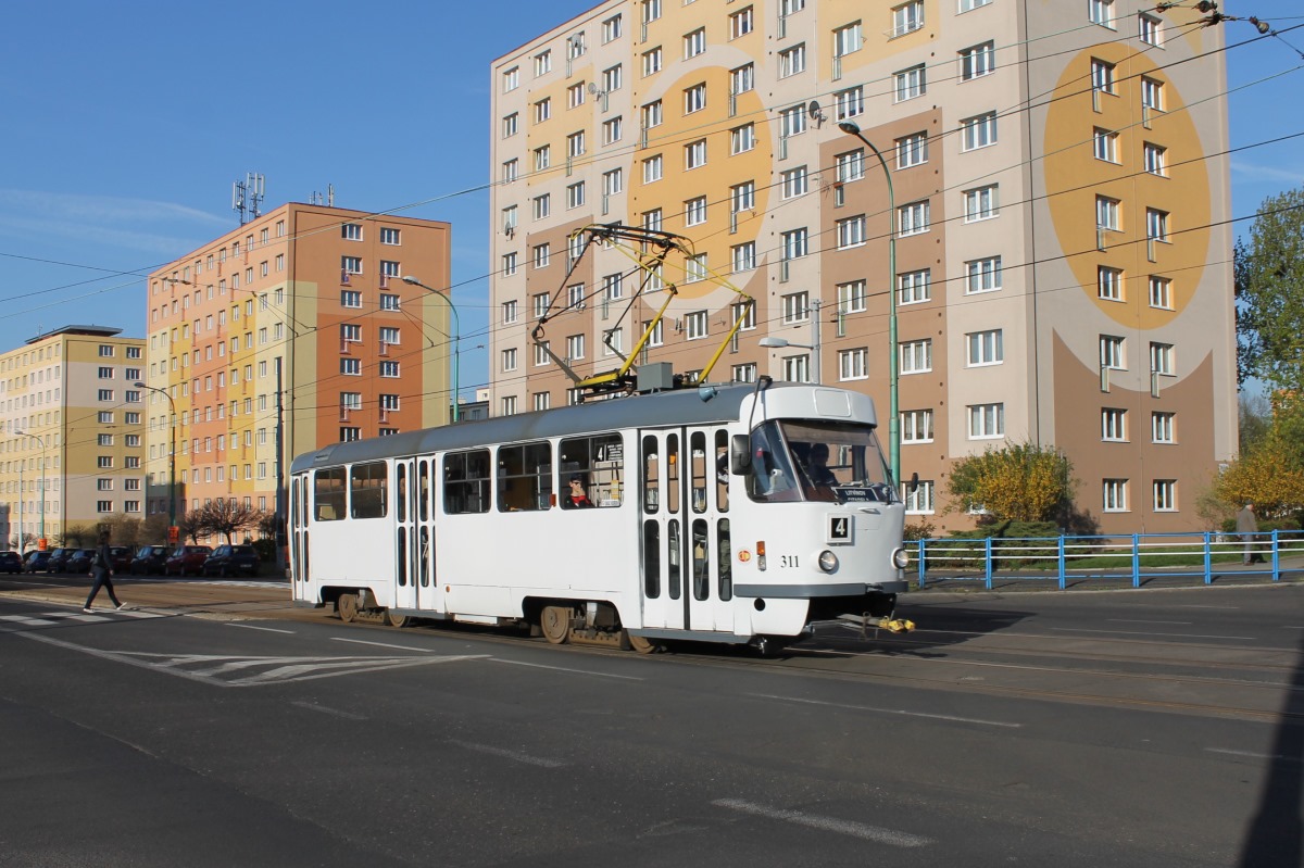 Мост ― Литвинов, Tatra T3M.3 № 311