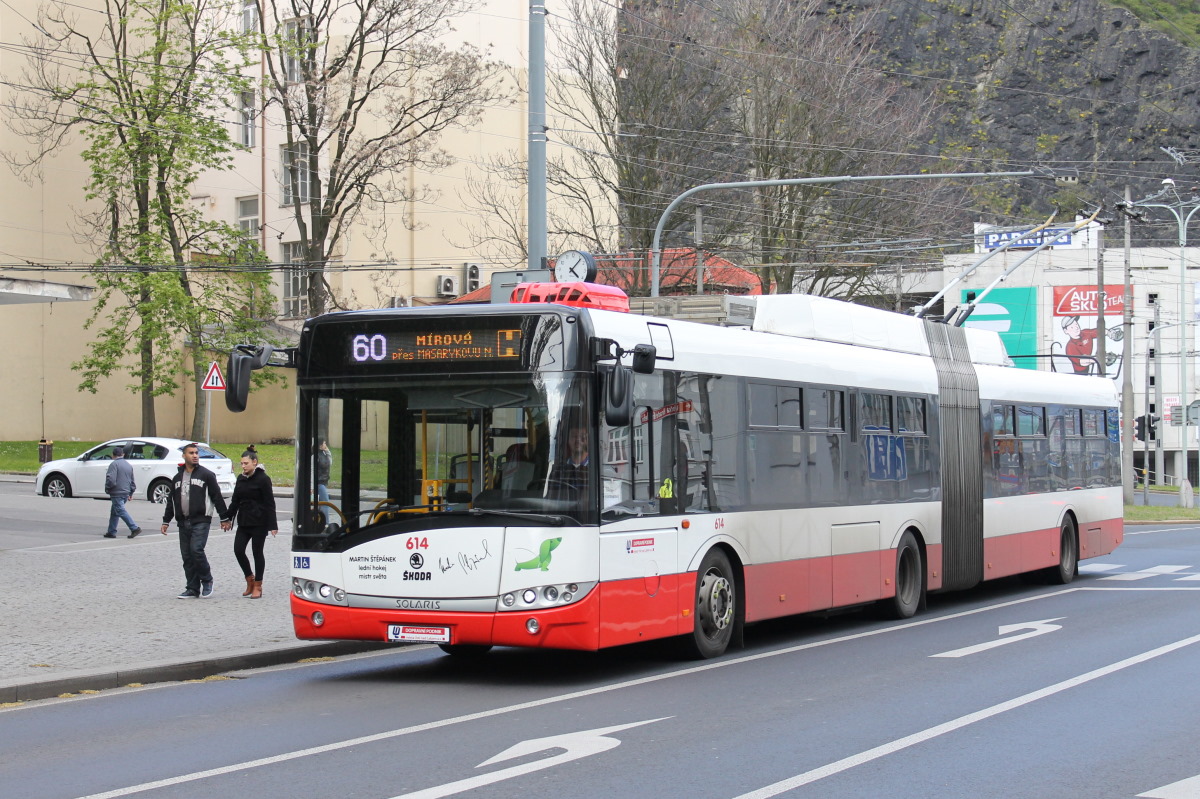 Усти-над-Лабем, Škoda 27Tr Solaris III № 614