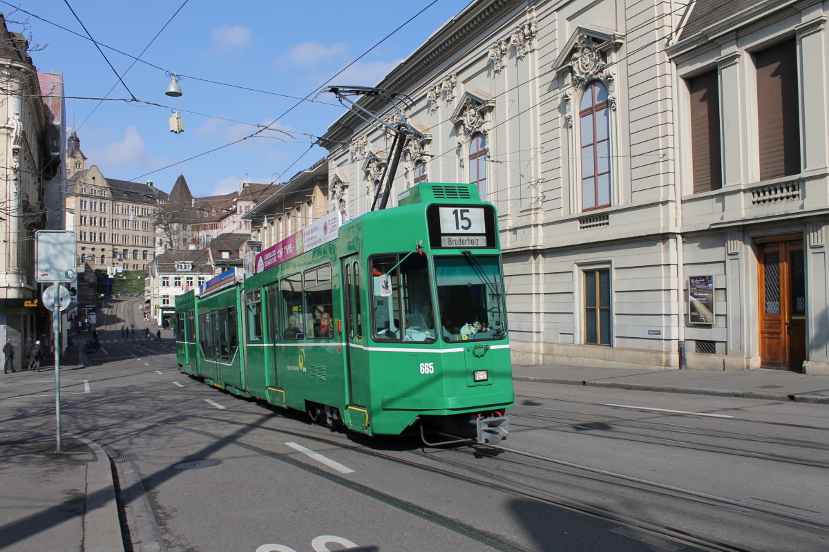 Базель, Schindler/Siemens Be 4/6 S № 665