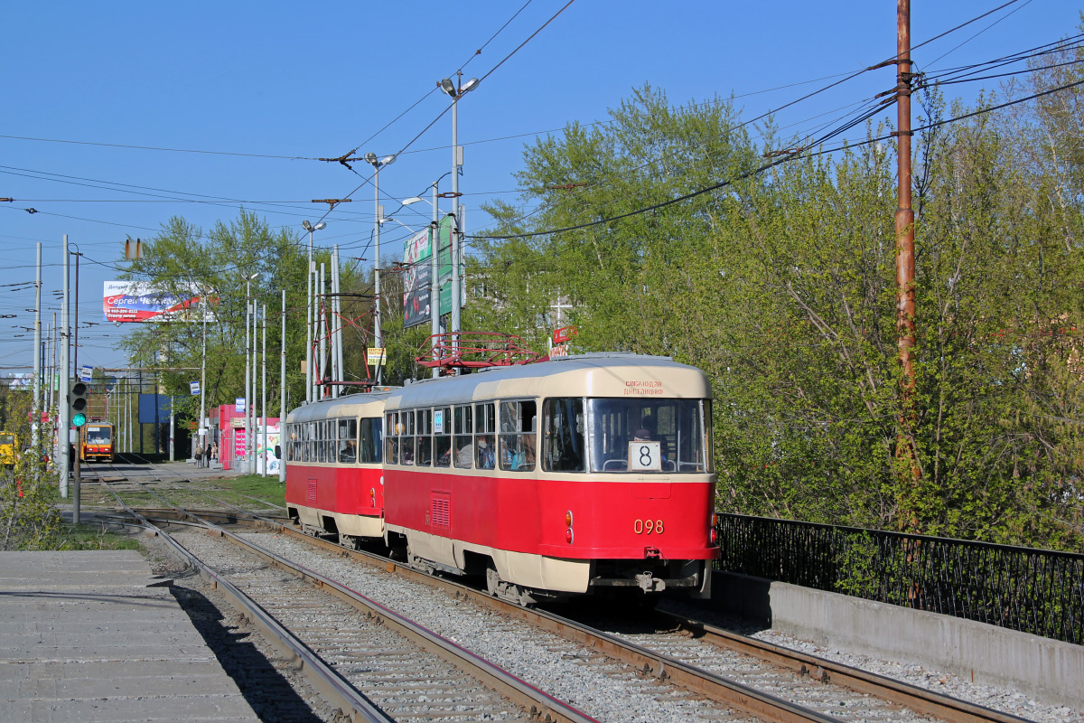 Yekaterinburg, Tatra T3SU (2-door) č. 098