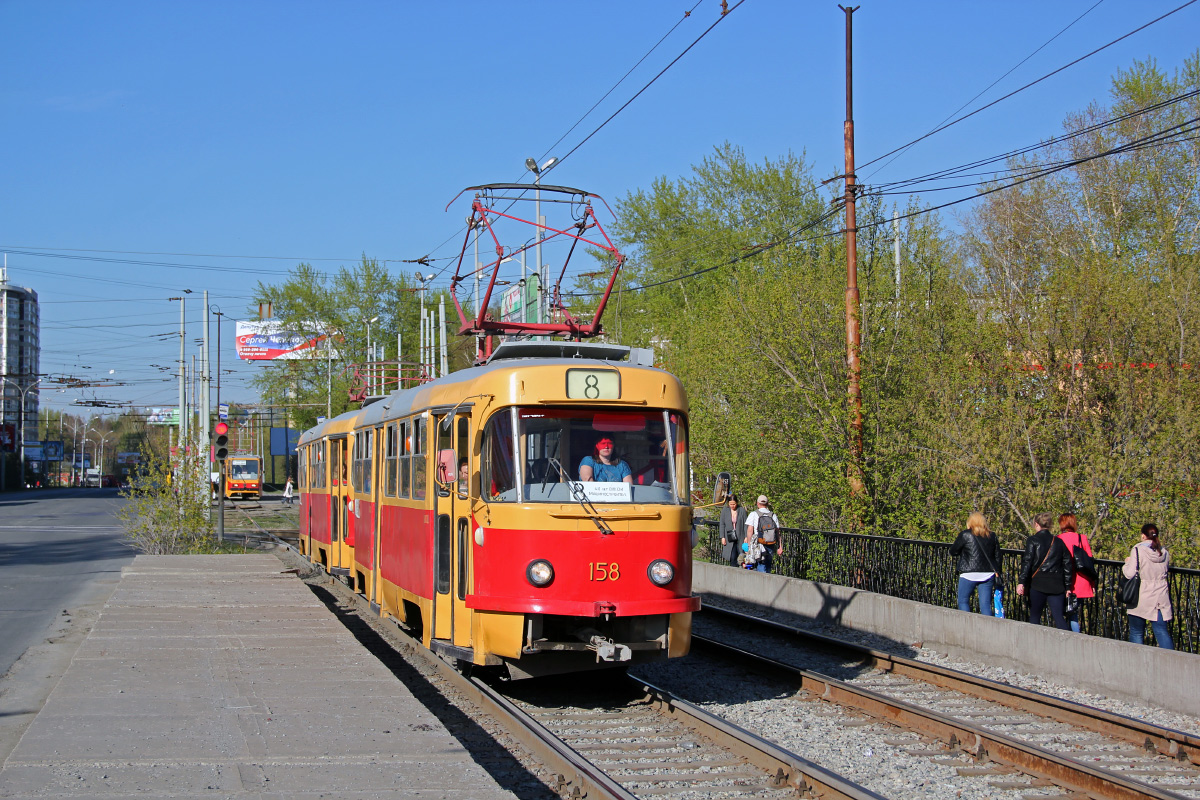 Екатеринбург, Tatra T3SU № 158