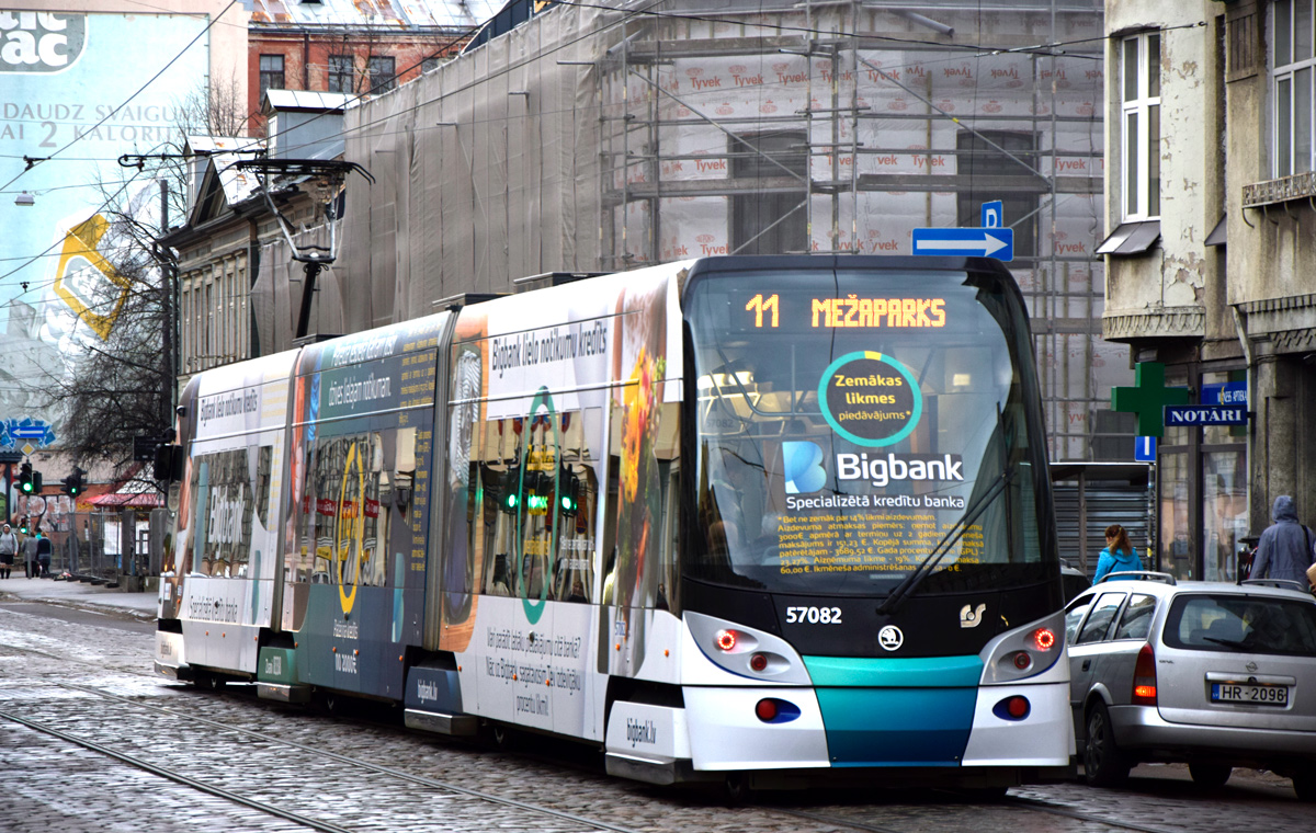 Рига, Škoda 15T ForCity Alfa Riga № 57082