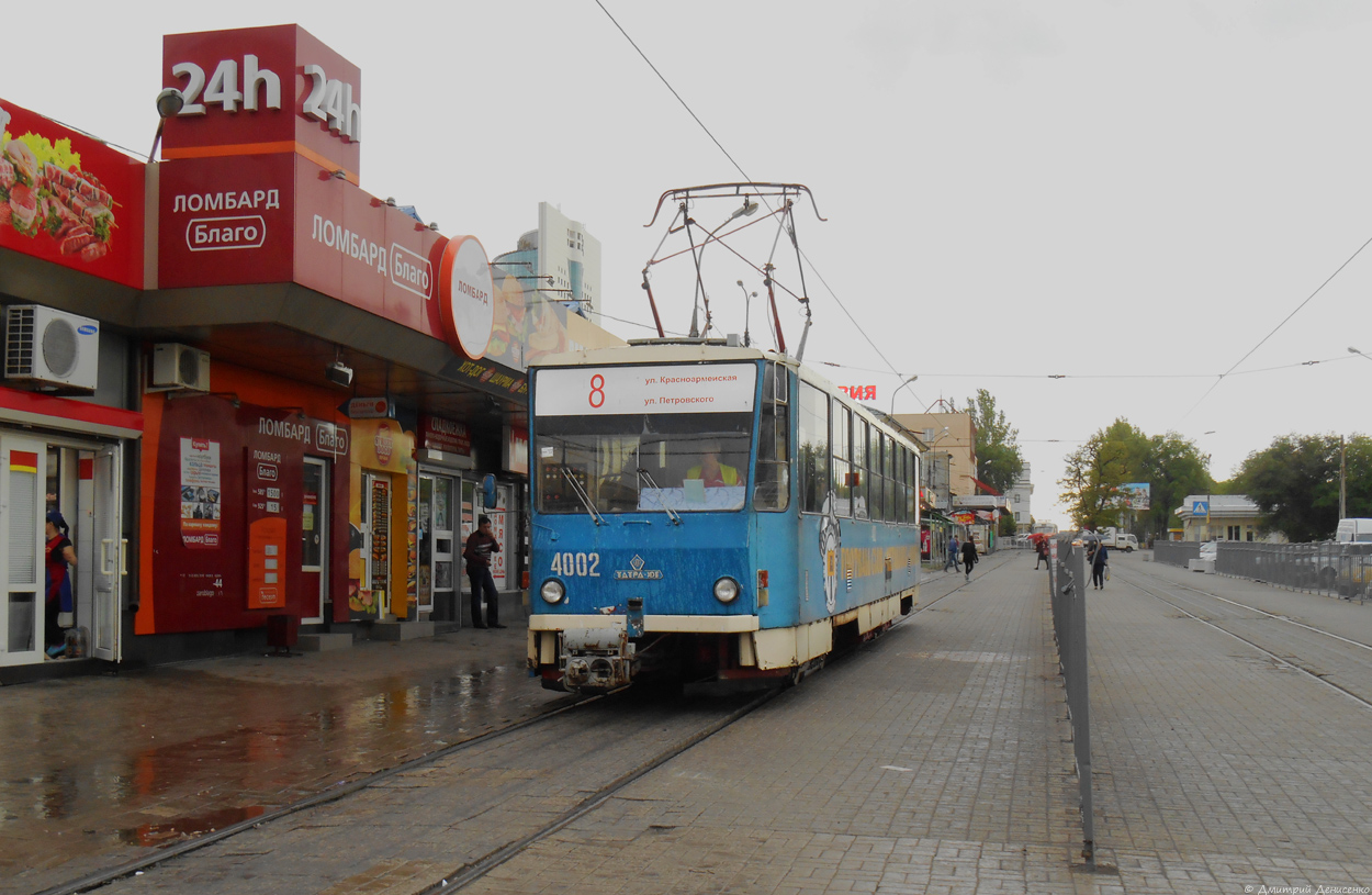 Донецк, Татра-Юг Т6Б5 № 4002