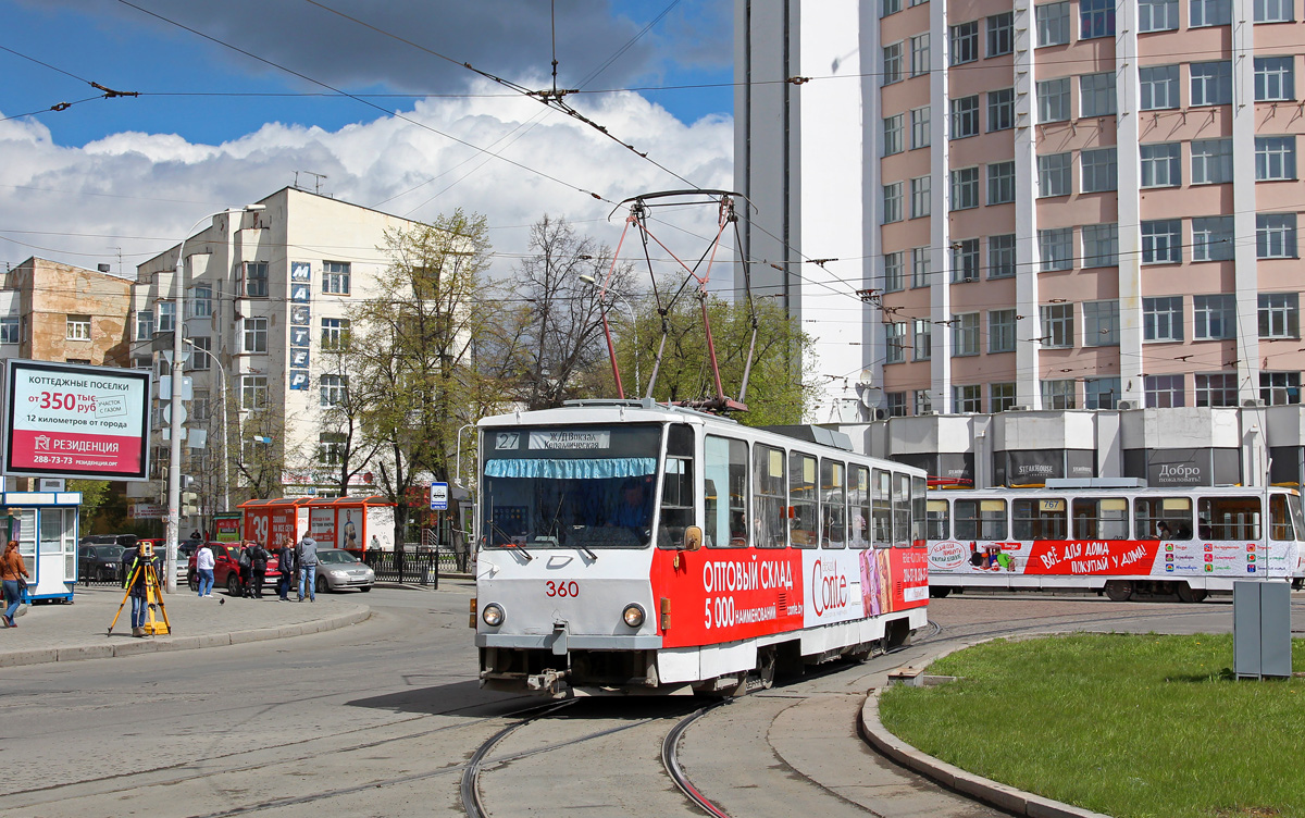 Екатеринбург, Tatra T6B5SU № 360