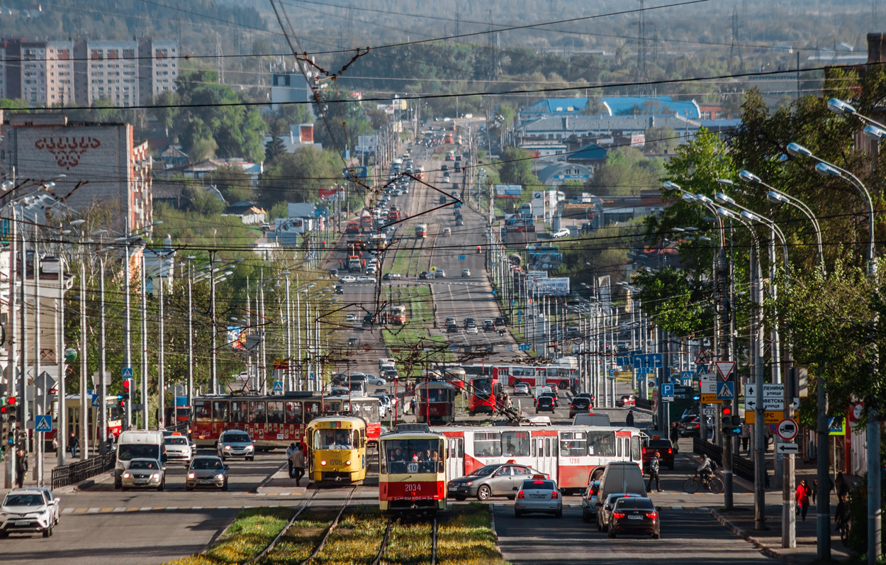 Ижевск — Линии электротранспорта