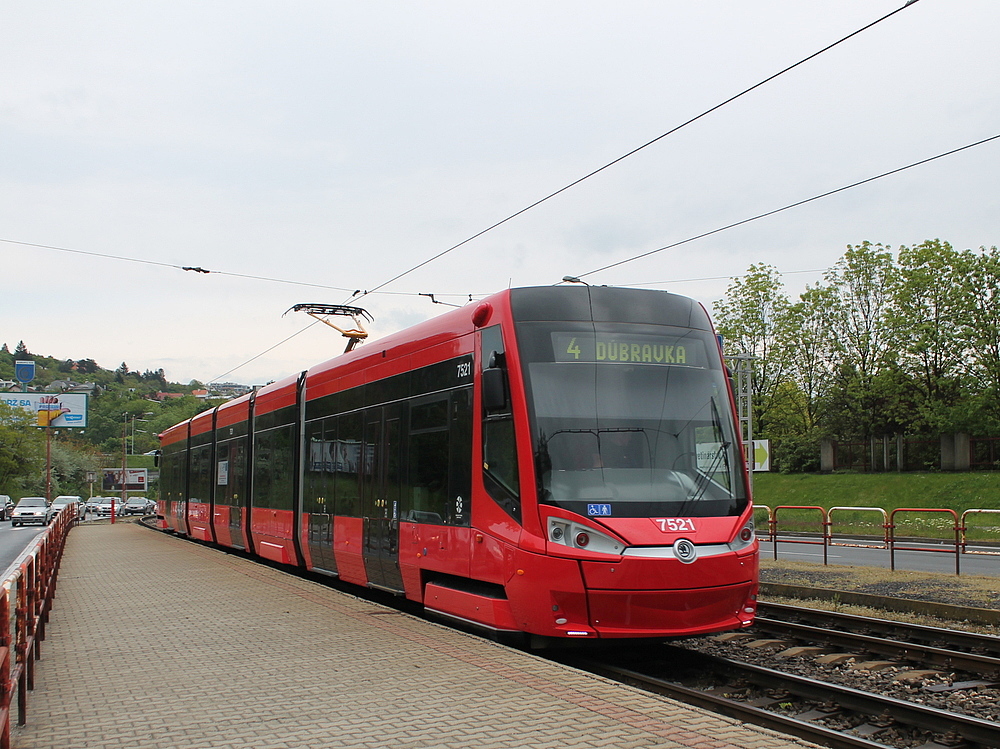 Братислава, Škoda 30T ForCity Plus № 7521