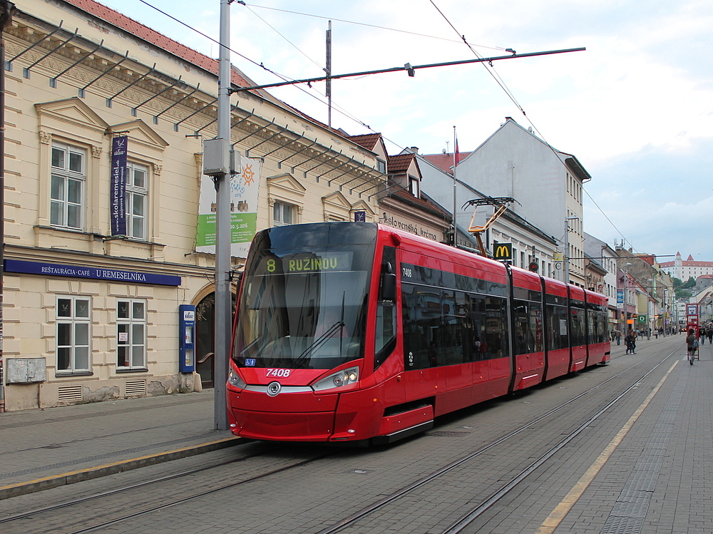 Братислава, Škoda 29T ForCity Plus № 7408