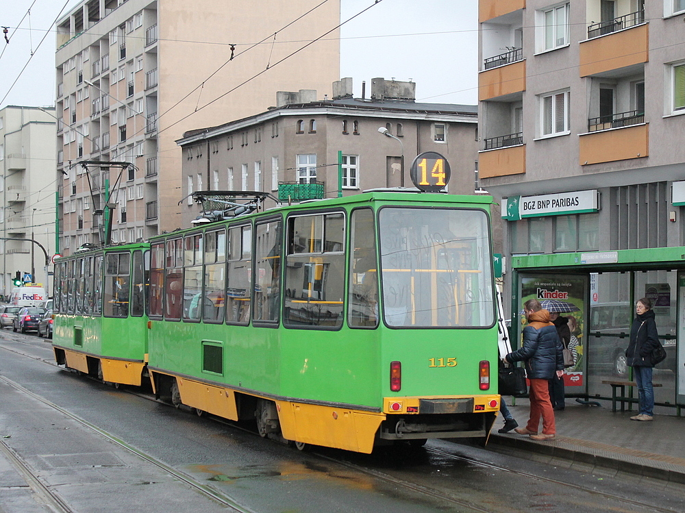 Познань, Konstal 105NaD № 115