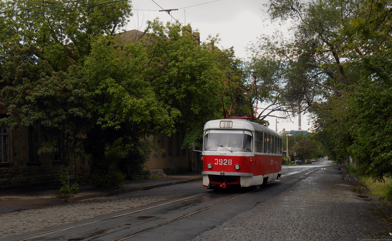 Донецк, Tatra T3SU № 3928