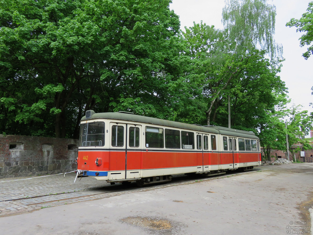 Калининград, Duewag GT6 № 442; Калининград — Музей "Фридландские ворота"