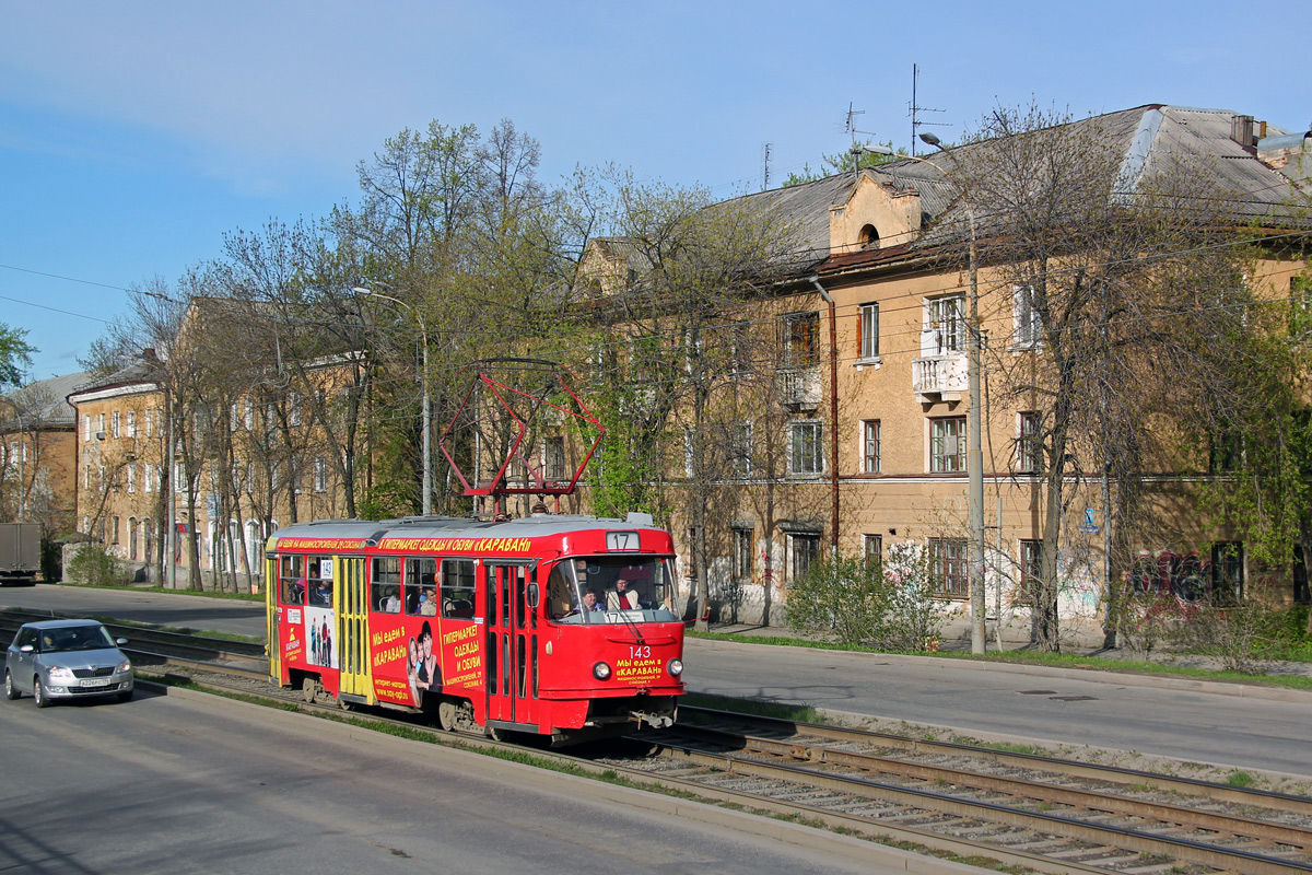 Екатеринбург, Tatra T3SU № 143