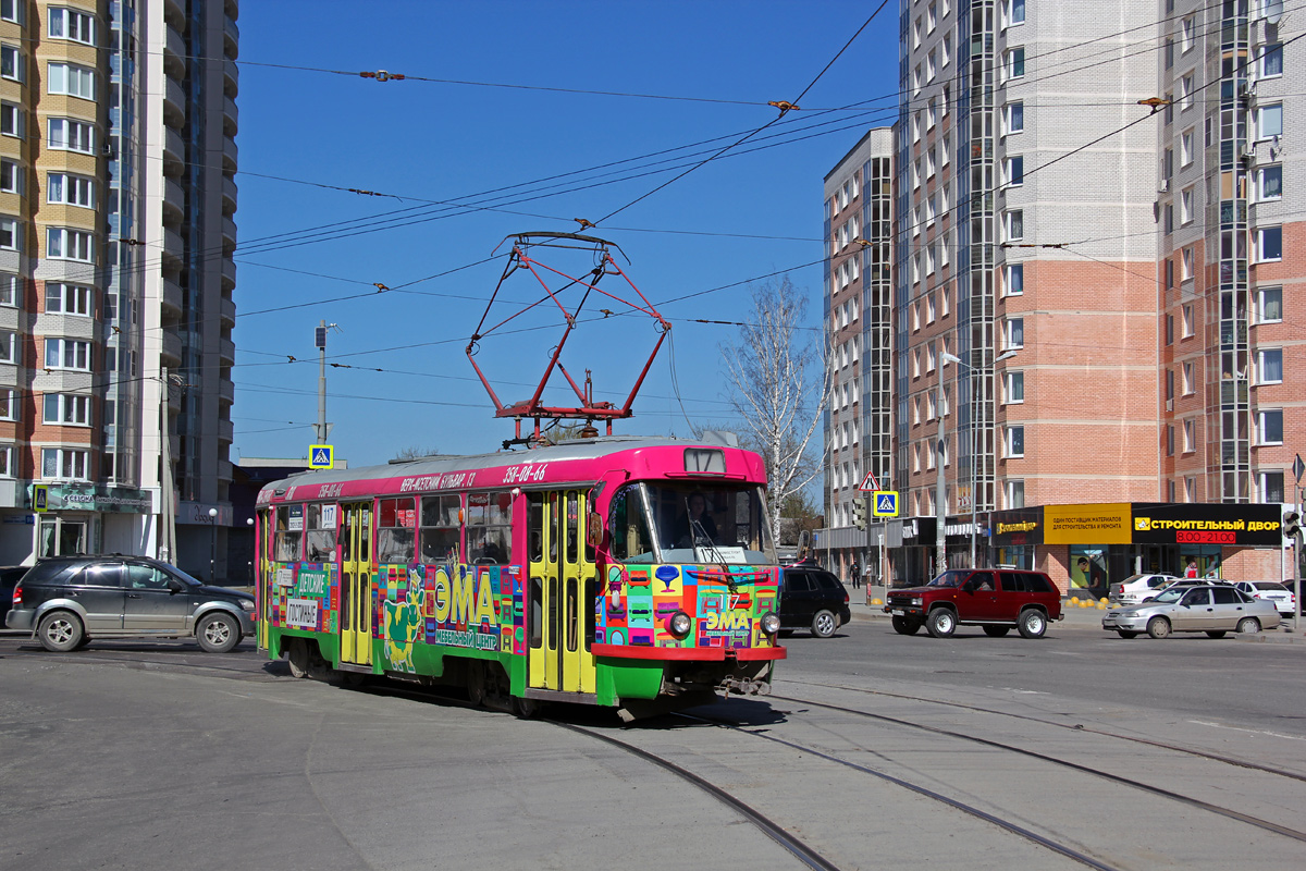 Yekaterinburg, Tatra T3SU (2-door) č. 117