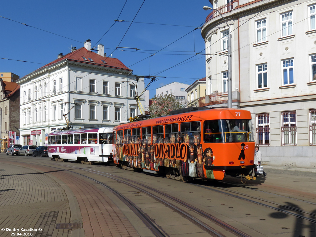 Либерец ― Яблонец-над-Нисой, Tatra T3M.04 № 77