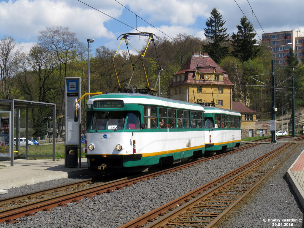Либерец ― Яблонец-над-Нисой, Tatra T2R № 18; Либерец ― Яблонец-над-Нисой, Tatra T2R № 19 Либерец ― Яблонец-над-Нисой, Tatra T2R № 18; Либерец ― Яблонец-над-Нисой, Tatra T2R № 19