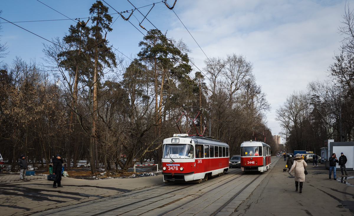 Москва, МТТА № 3476; Москва, МТТЧ № 3446