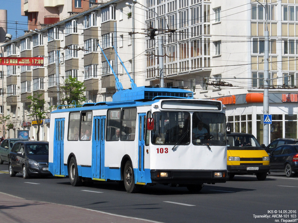 Витебск, АКСМ 101М № 103 Витебск, АКСМ 101М № 103