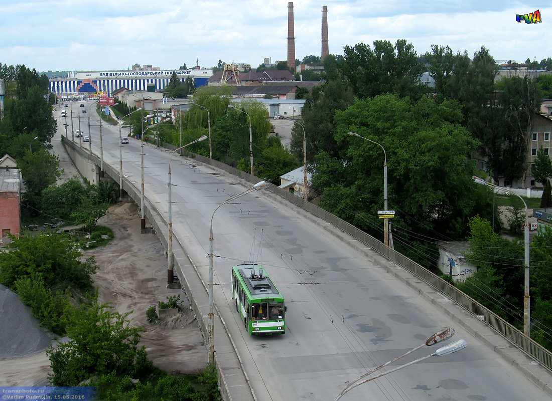 Тернополь, Škoda 14Tr02/6 № 101; Тернополь — Экскурсия на троллейбусе ЮМЗ Т1 #119 и Škoda 14Tr # 101, 15.05.2016