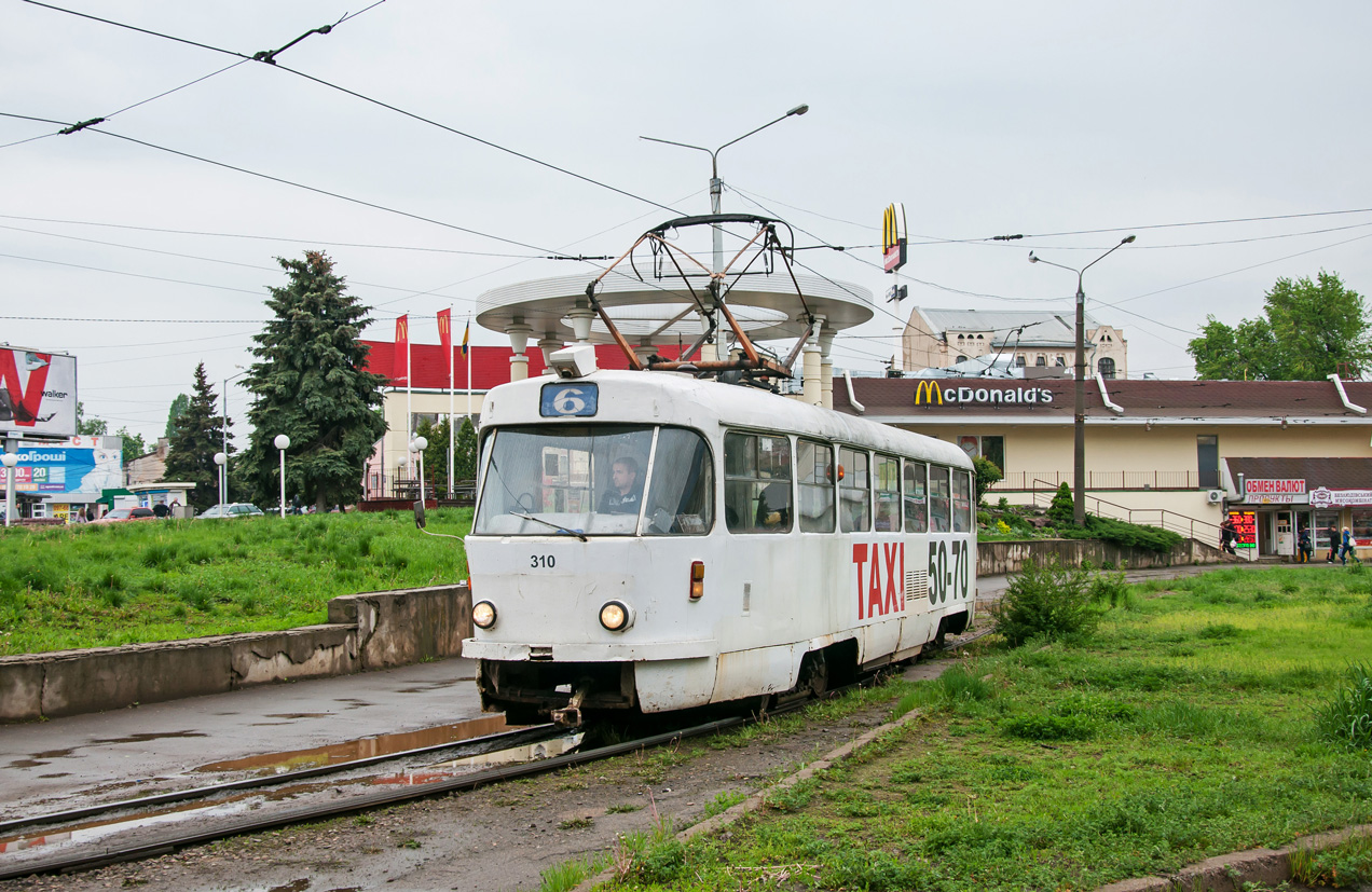 Харьков, Tatra T3SU № 310