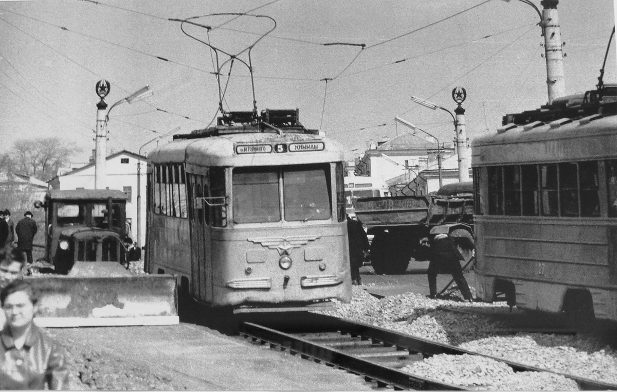 Oryol, KTM-1 Nr. 27; Oryol, KTM-2 Nr. 45; Oryol — Historical photos [1946-1991]; Oryol — Route desk