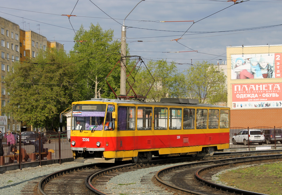 Barnaul, Tatra T6B5SU Nr 3206