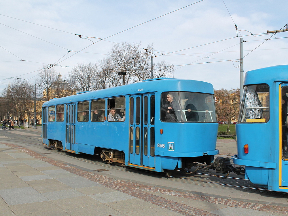 Загреб, Tatra B4YU № 856