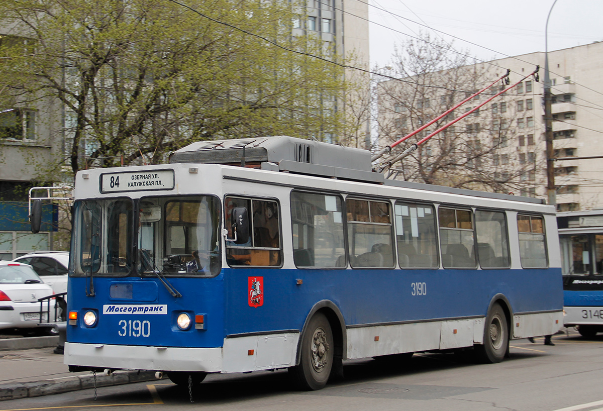 Москва, ЗиУ-682ГМ1 (с широкой передней дверью) № 3190