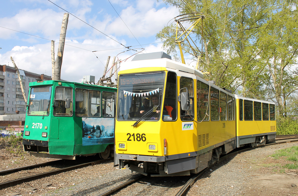 Новосибирск, Tatra KT4DM № 2186