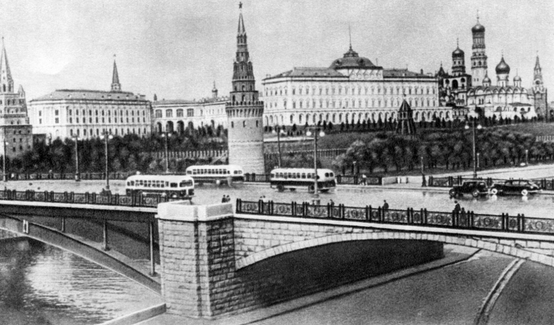 Москва — Исторические фотографии — Трамвай и Троллейбус (1946-1991)
