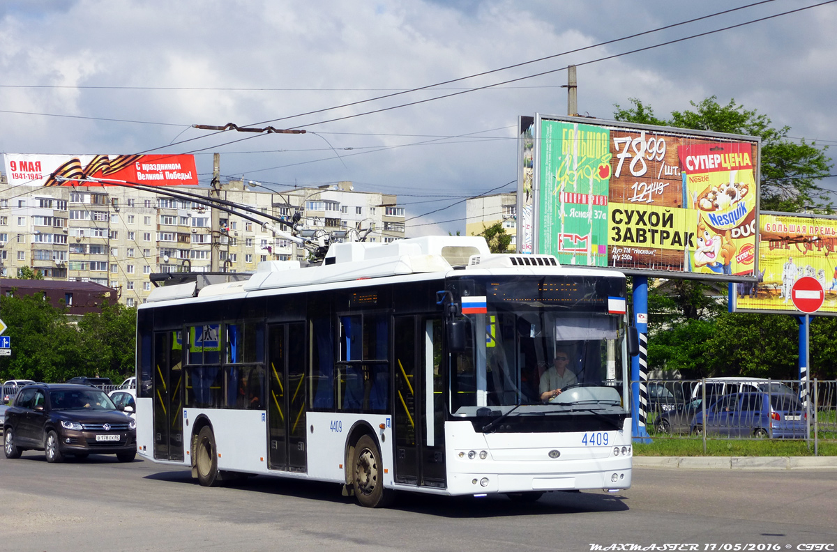 Крымский троллейбус, Богдан Т70115 № 4409
