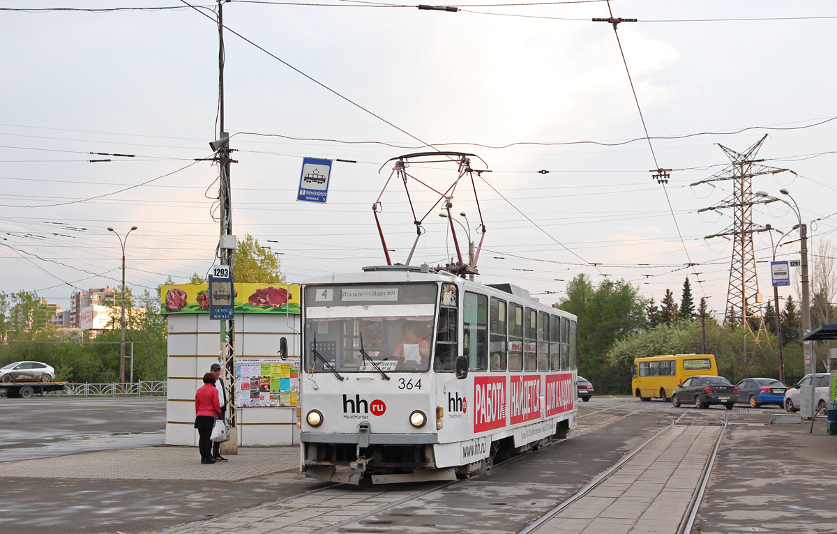 Екатеринбург, Tatra T6B5SU № 364
