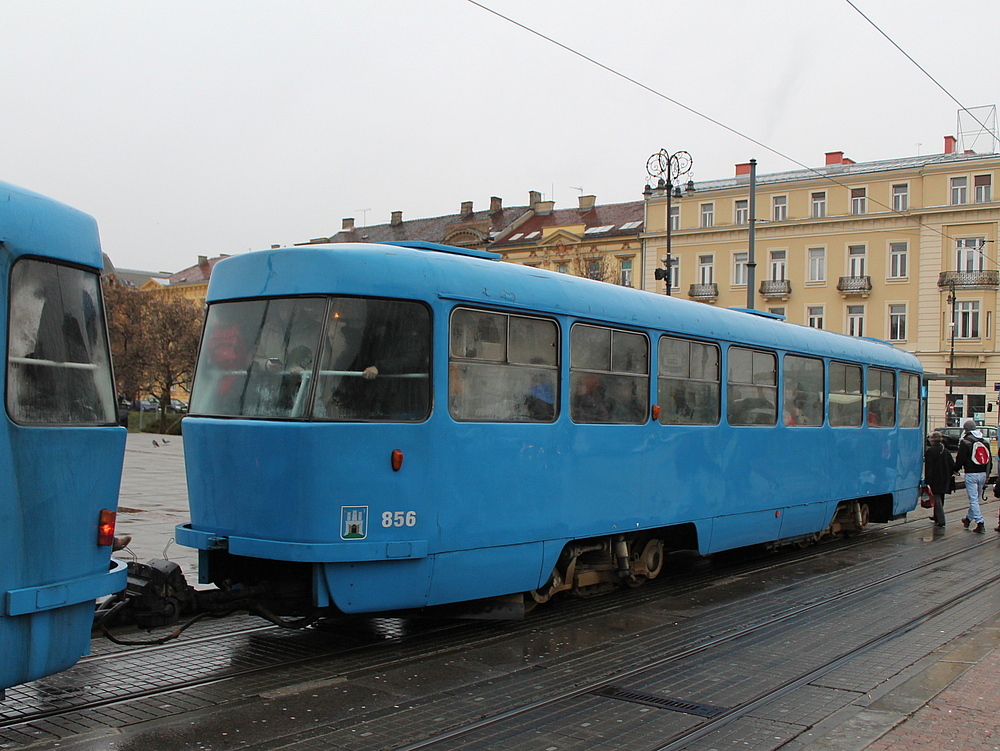 Загреб, Tatra B4YU № 856