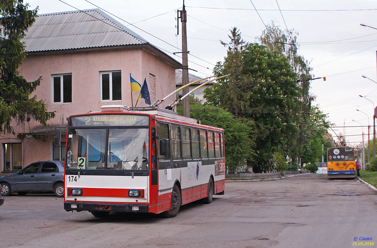 Тернополь, Škoda 14TrR № 174