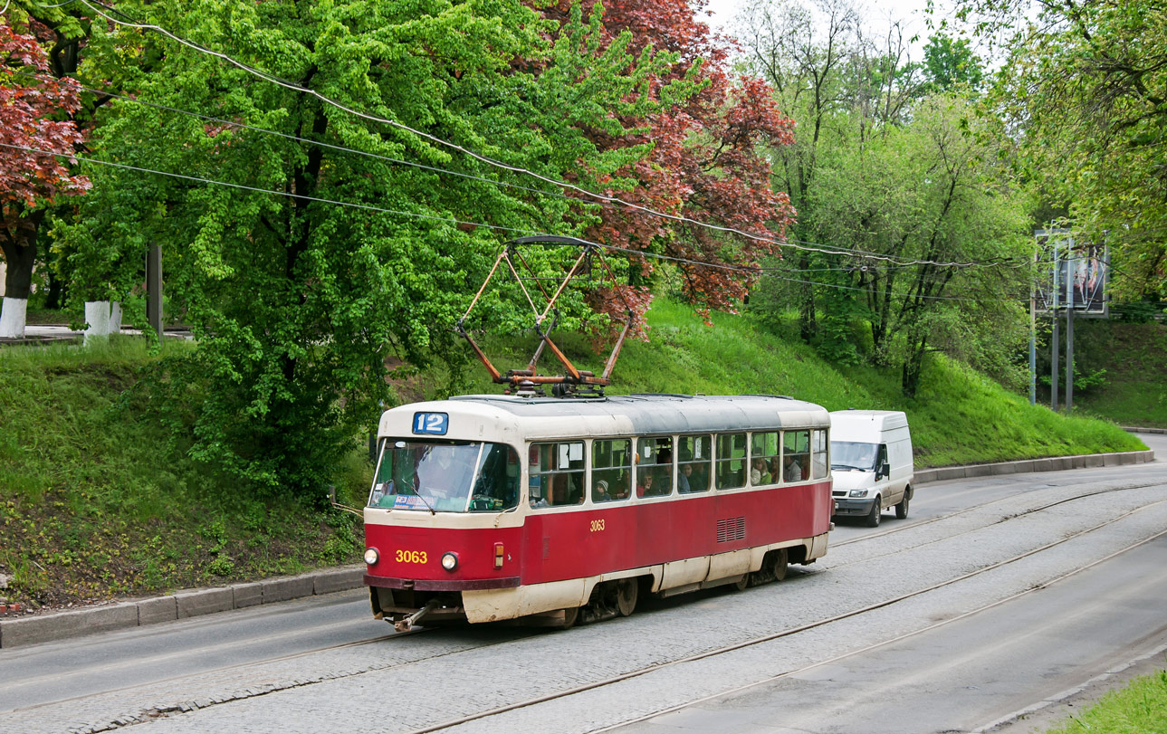 Харків, Tatra T3SU № 3063