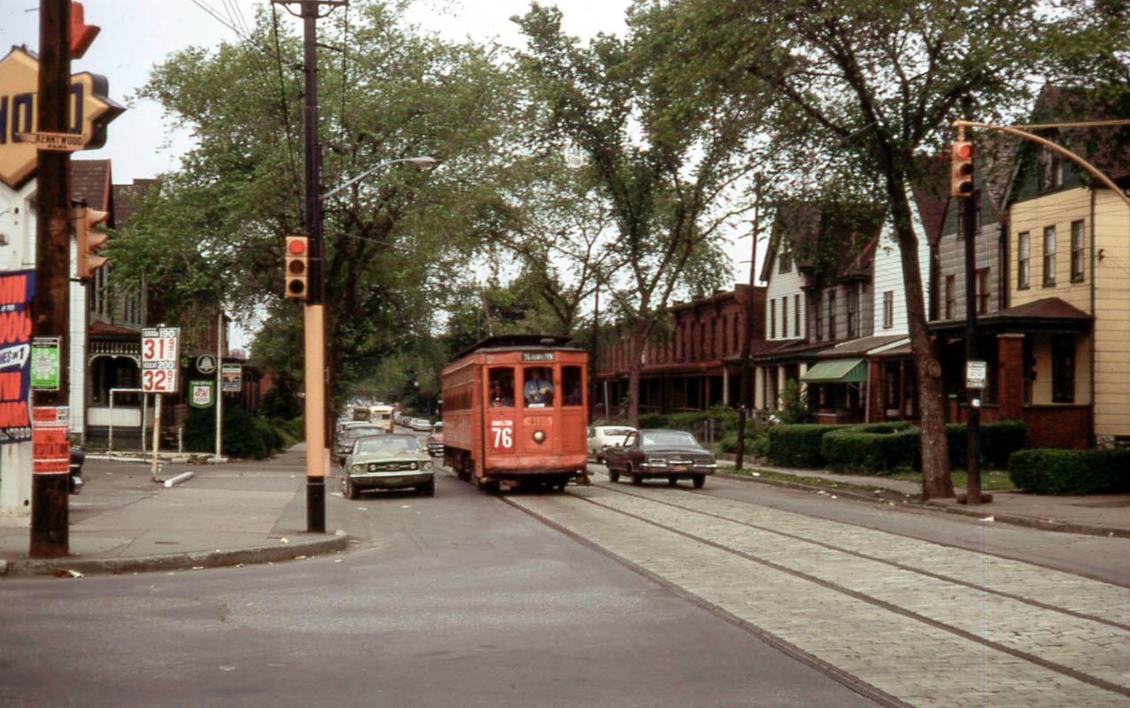 Pittsburgh, Pressed Steel 4-axle motor car Nr. M454